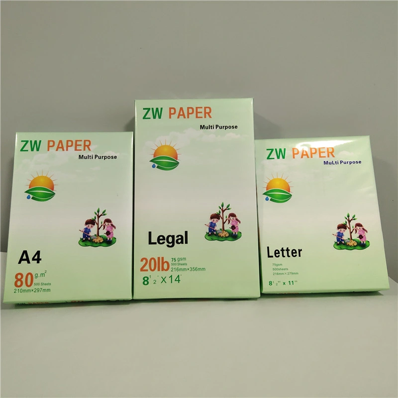 A4 Copy Paper 70GSM Wood Pulp Copy Paper Environmental Protection 500 Sheet White Copy Paper