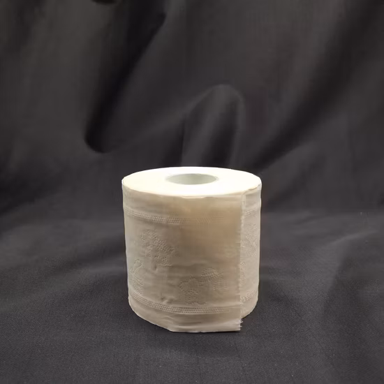 Fornecedor de toalhas de papel Rolo de papel higiênico verde de proteção ambiental de polpa de bambu